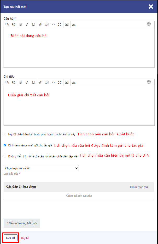 Quy trình làm việc