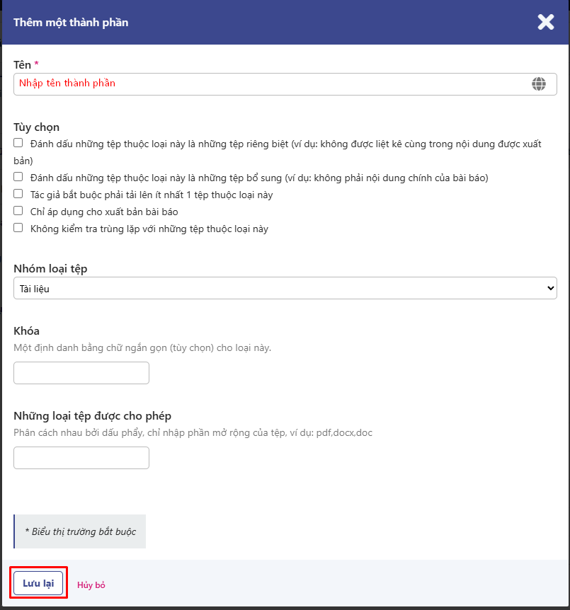 Quy trình làm việc