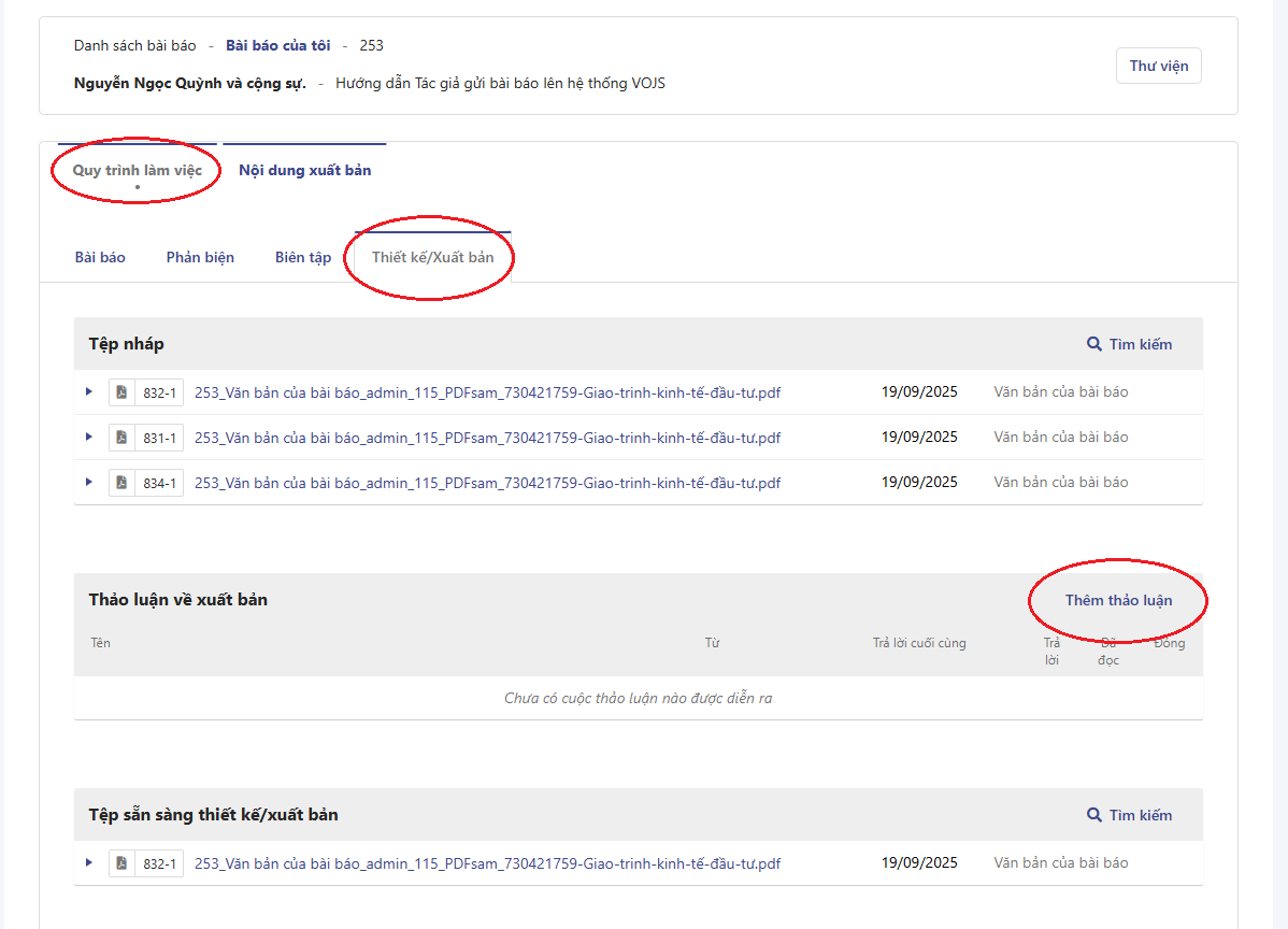 Hướng dẫn tác giả